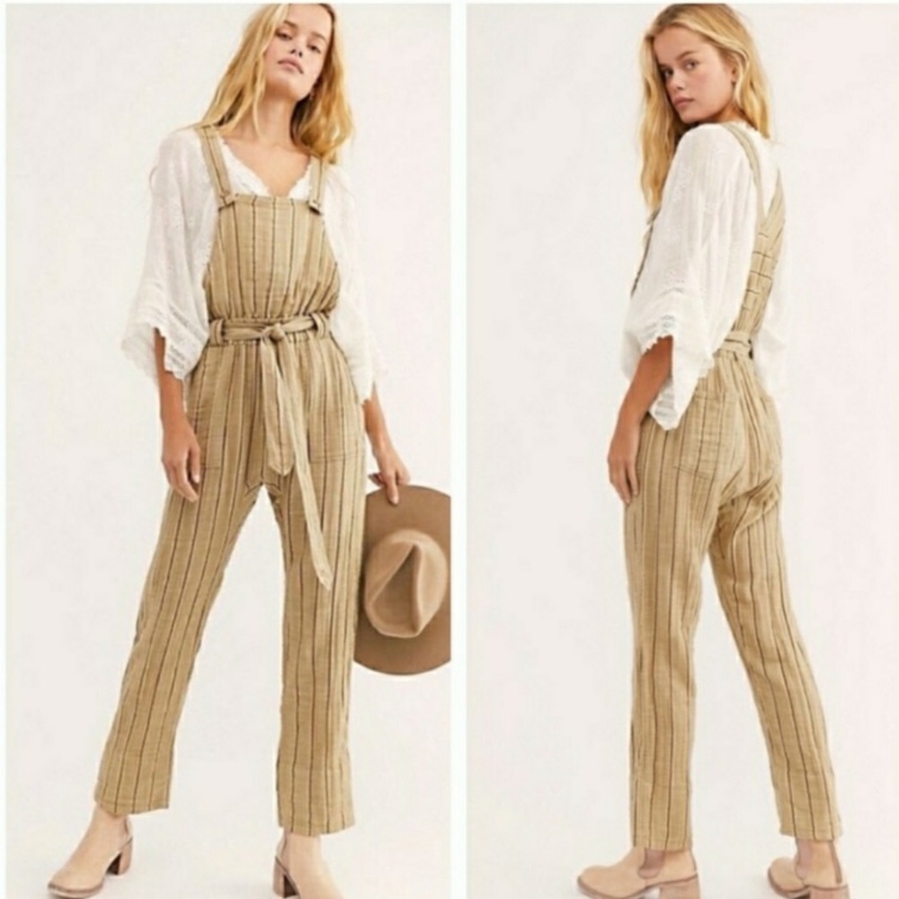 NWT free people jumpsuit size L